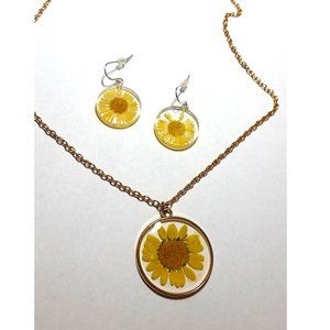 Sunflower Jewelry Set